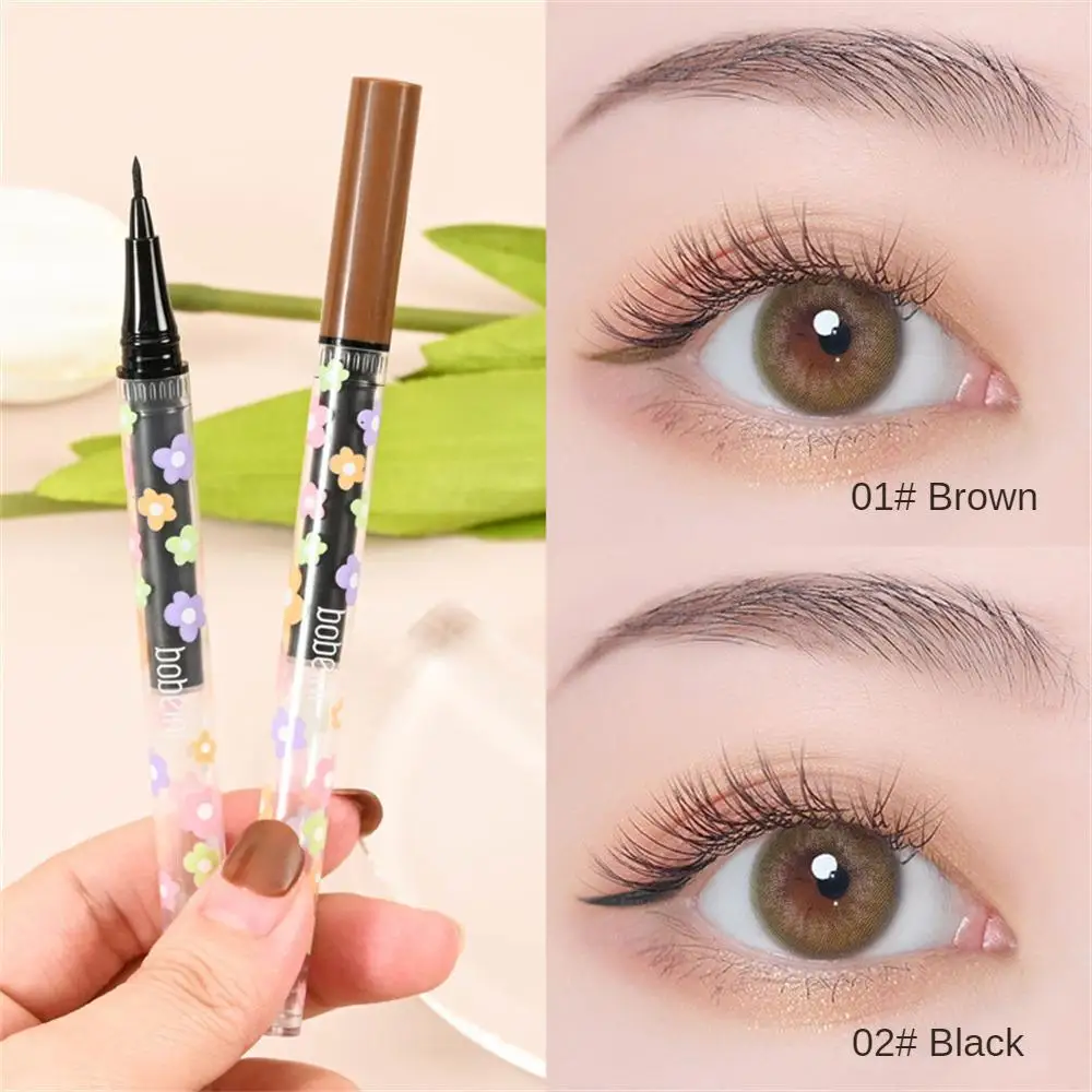 Schwarzer Eyeliner wasserdicht langlebiges Make-up Frauen kosmetische Eyeliner Bleistift Make-up Buntstift Augen Marker Stift