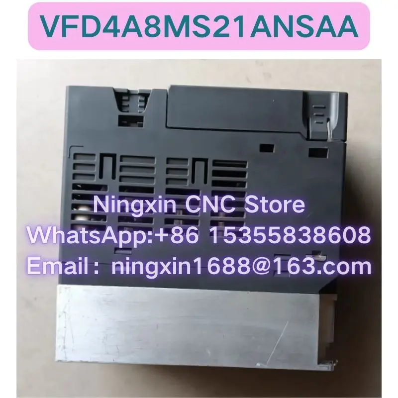 

Использованный инвертор VFD4A8MS21ANSAA. Функциональный тест пройден. Быстрая доставка.