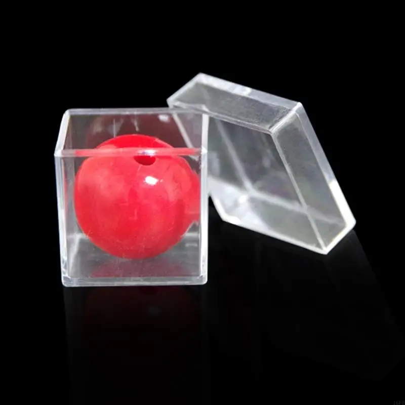 16FE Ball Through Box Props Illusion Device Street Gimmick Children Toy Close-up Worry Mistake