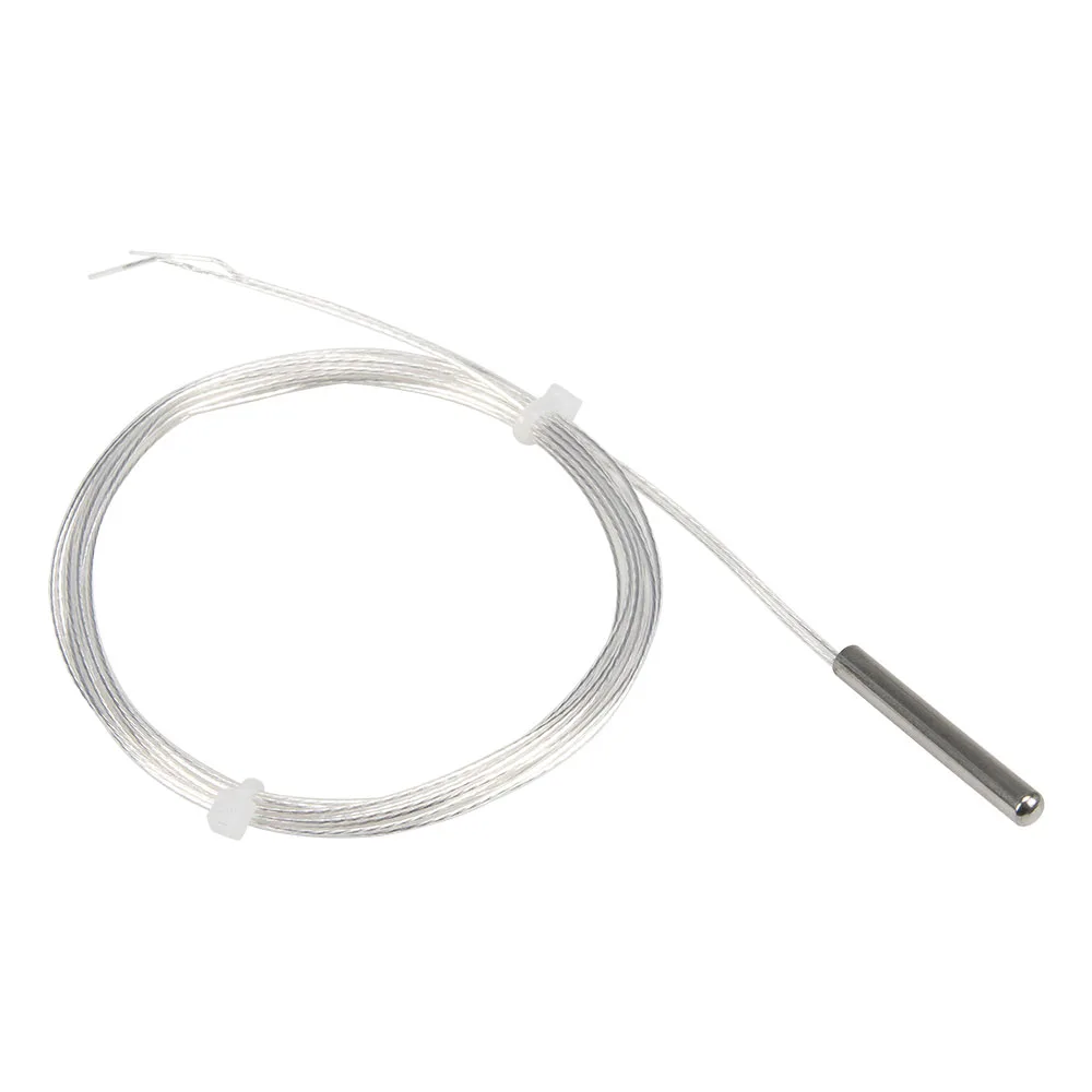 FTARP05 PT100 waterproof 1.5m FEP Silver plated copper cable 4*30mm stainless steel polish rod probe RTD temperature sensor