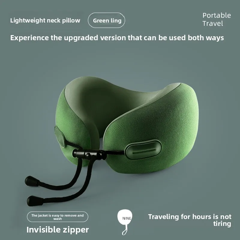 

Foldable Travel U Pillow Steadily Fixes Cervical Position, Alleviates Discomfort From Driving and Extended Airplane Flights