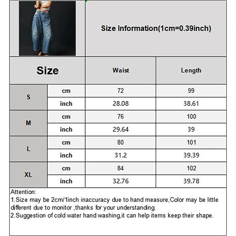 Wide Leg Jeans Woman Casual Loose Y2K Low Waist Denim Pants Boyfriend Cropped Barrel Baggy Jeans With Pockets Denim Jeans