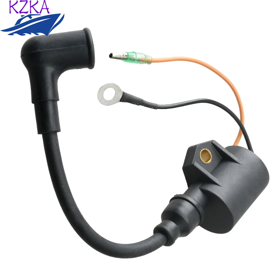 6A1-85570 Ignition Coil Assy for Yamaha Outboard 2-stroke 2HP 2 MSH 1995-2002 2B MHS 1995-2006 2C MHS 2010,6A1-85570-00-00