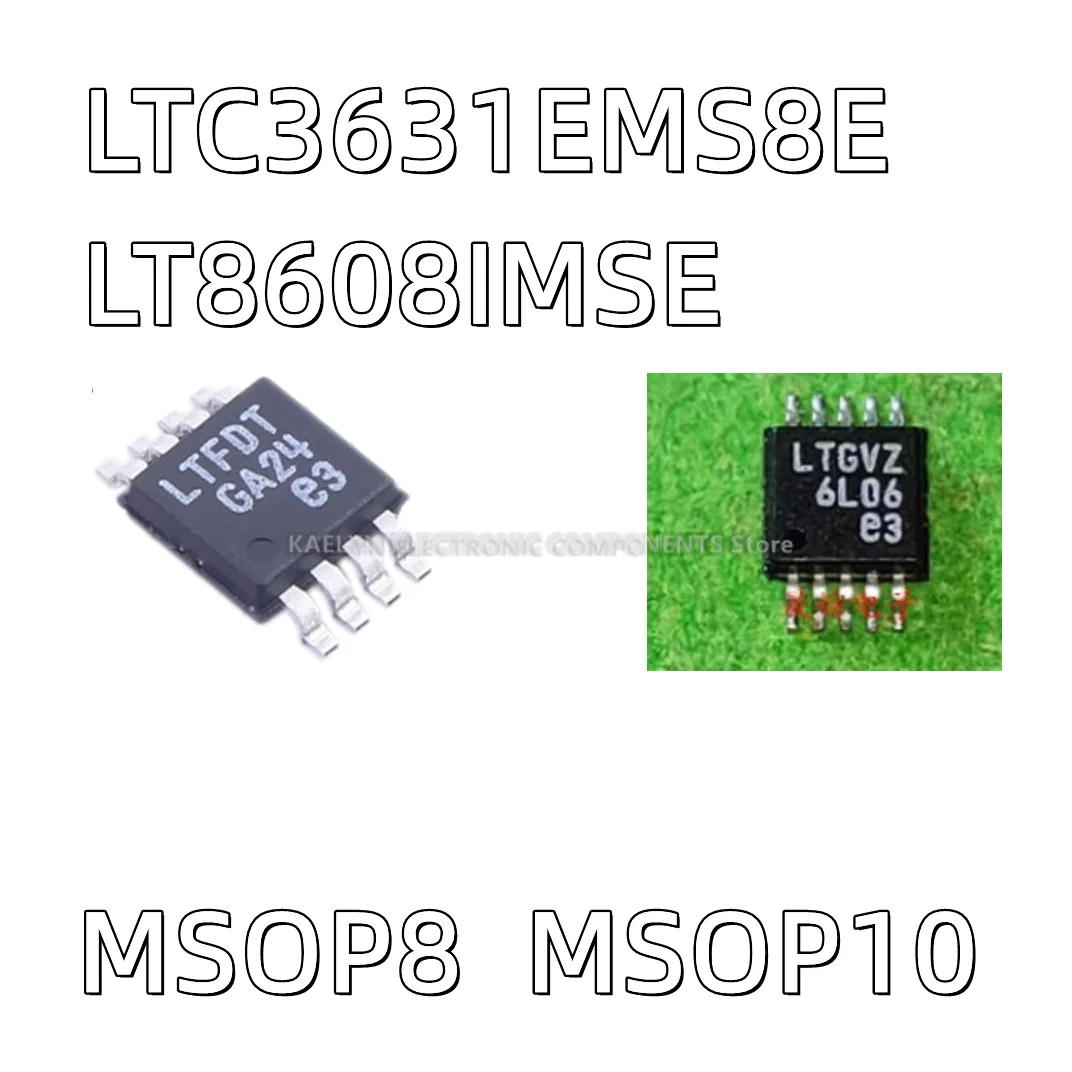 

1PCS/LOT LTC3631 LTC3631EMS8E LTFDT MSOP8 LT8608IMSE LTGVZ MSOP10