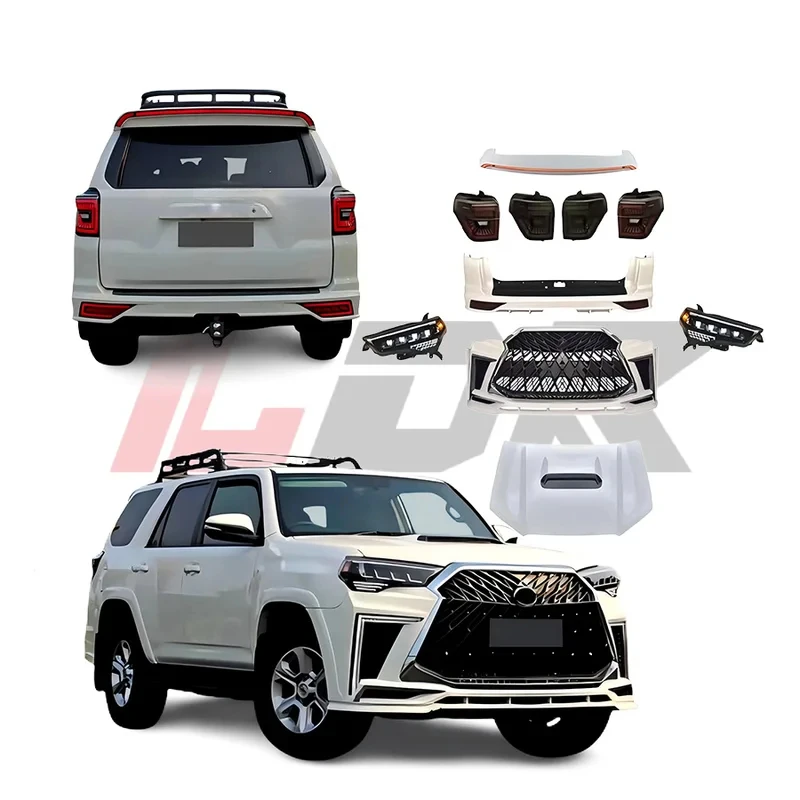 

LDR Auto Exterior Bumper Bodykit for 4Runner 2018-2019 with Bolt-On Installation and Retrofit/Upgrade Accessories
