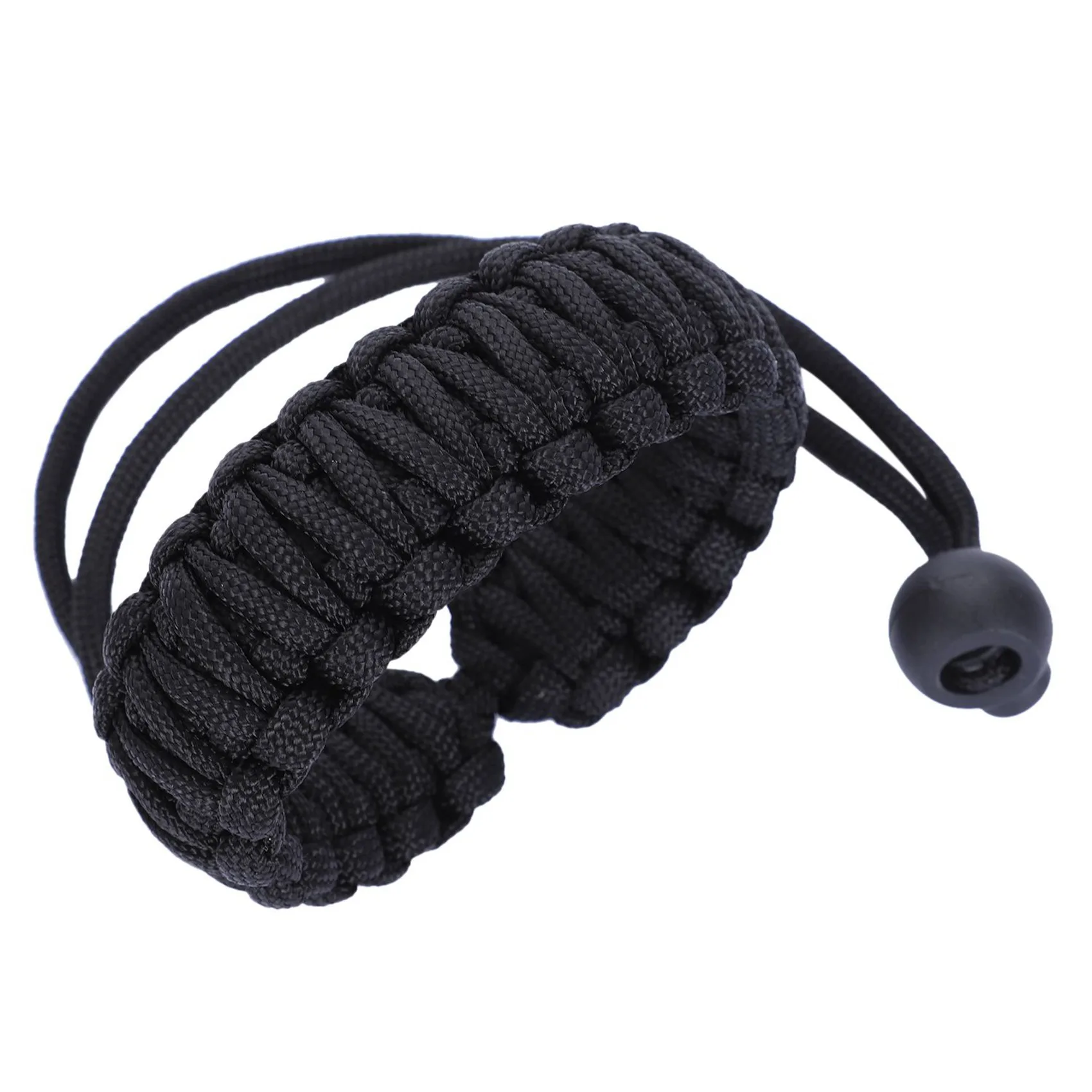 

2X Digital Camera Wrist Hand Strap Grip Para Cord Braided Wristband For Nikon Canon Sony Pentax SLR DSLR Black-Y47A