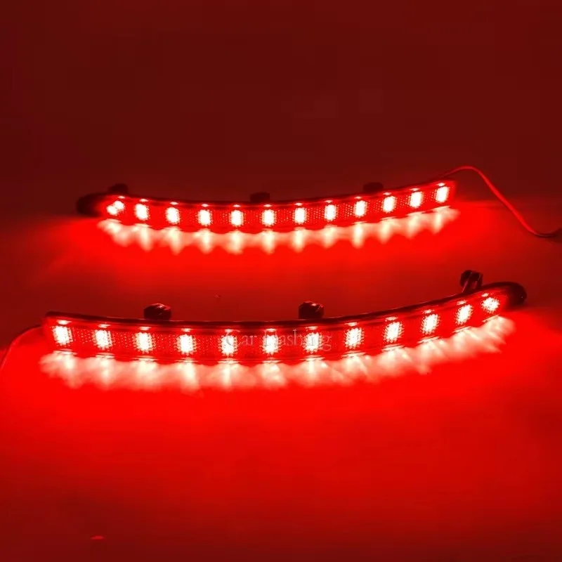 

Popu For LED Brake Stop Driving Light VW Touareg 7L Rear Bumper Reflector L R 2002-2010