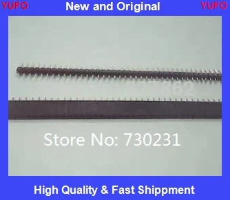 Free Shipping One Lot 20PCS Single Row Female & Male Pin Header 1X40pin 2.54mm High Quality