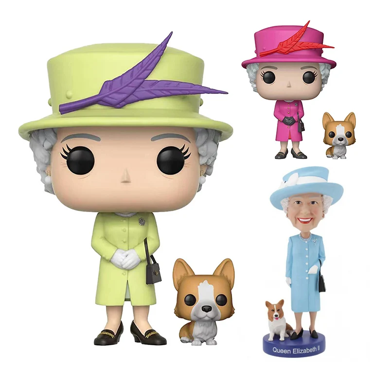 

2022 Queen Elizabeth II UK Queen Elizabeth 2 Her Majesty Commemorate Action figure Collection toys Christmas gift doll with box