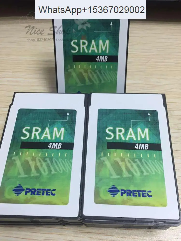 SRAM card 4MB PRETEC hope technology brand new battery 8M6M2M1M