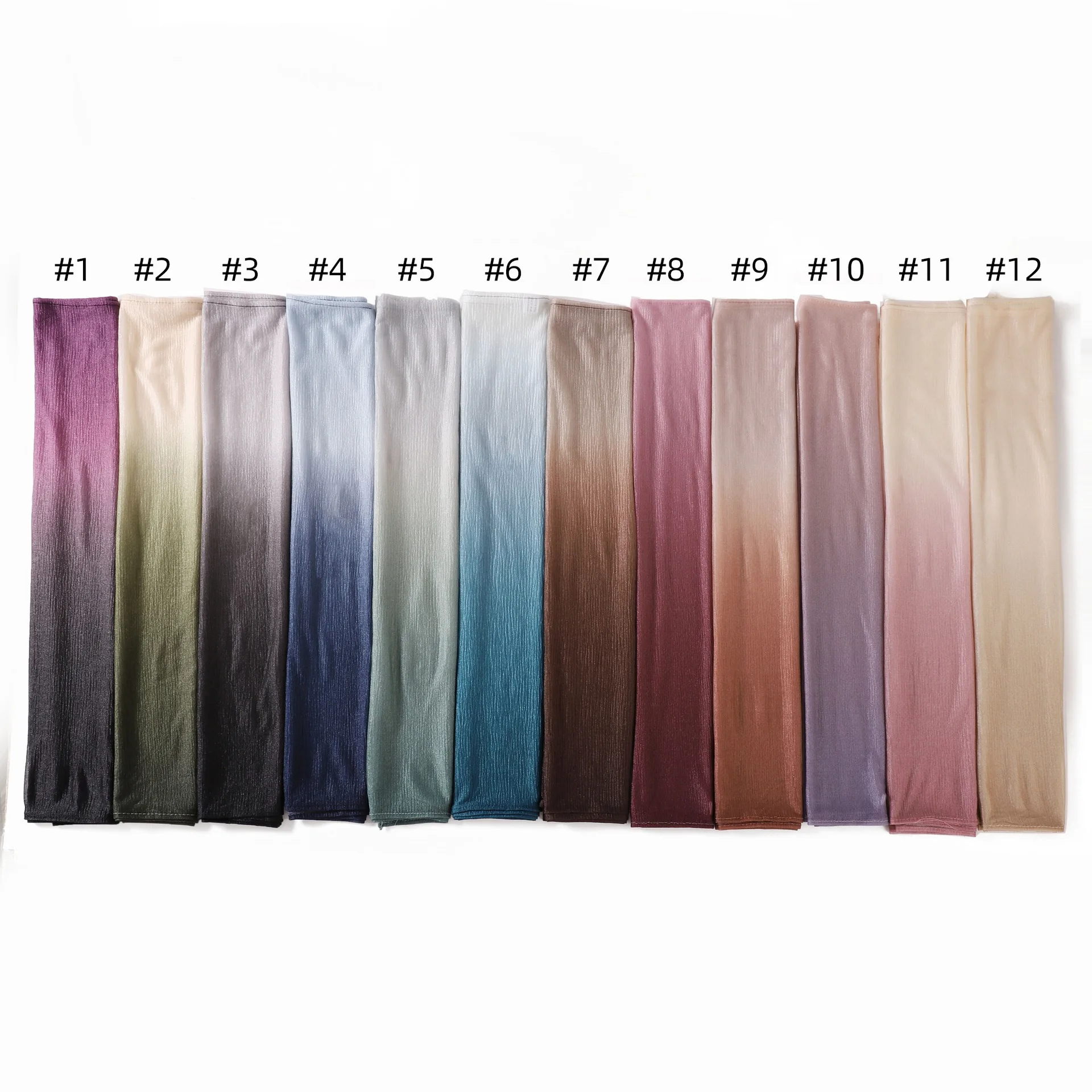 

Защита от солнца, шаль с кондиционером, длинный шарф, весна-лето, микроэластичный плиссированный женский платок 170*70 см