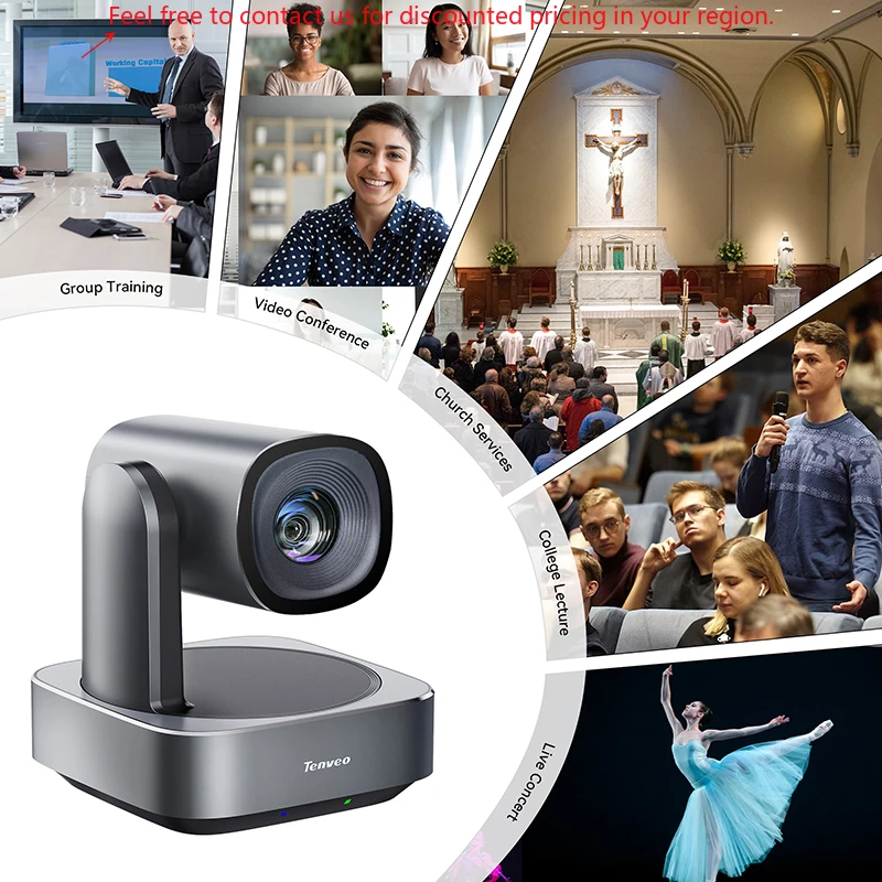 

Zoom OBS FHD 20X Live Streaming USB3.0+HDMI Video Conference Camera