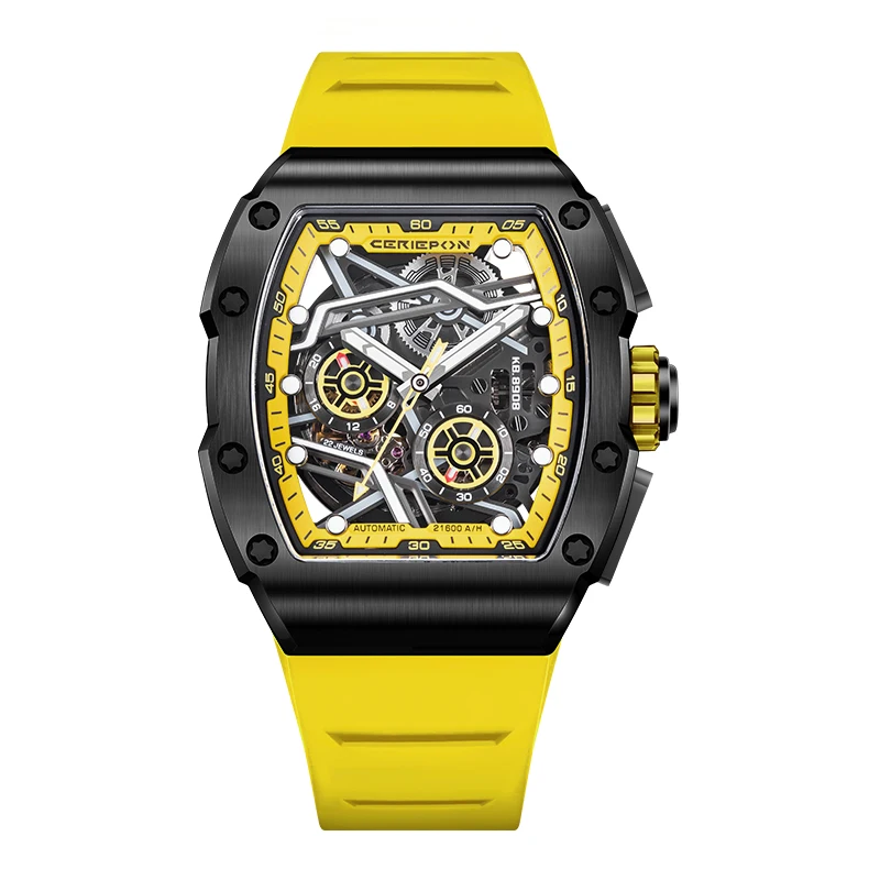 2026 Luxe automatische horloges Heren mechanisch horloge Armbandaccessoires Richard Style Waterdicht roestvrijstalen klok Relogio