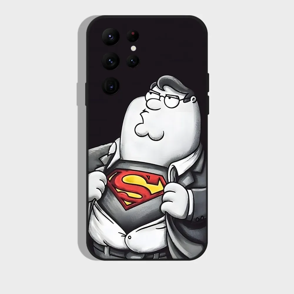 Family G-Guy P-Peter Phone Case For Samsung S24,S22 Ultra,S20,S30 plus,S22 plus,S23,S30 ultra 5G Silicone Cover