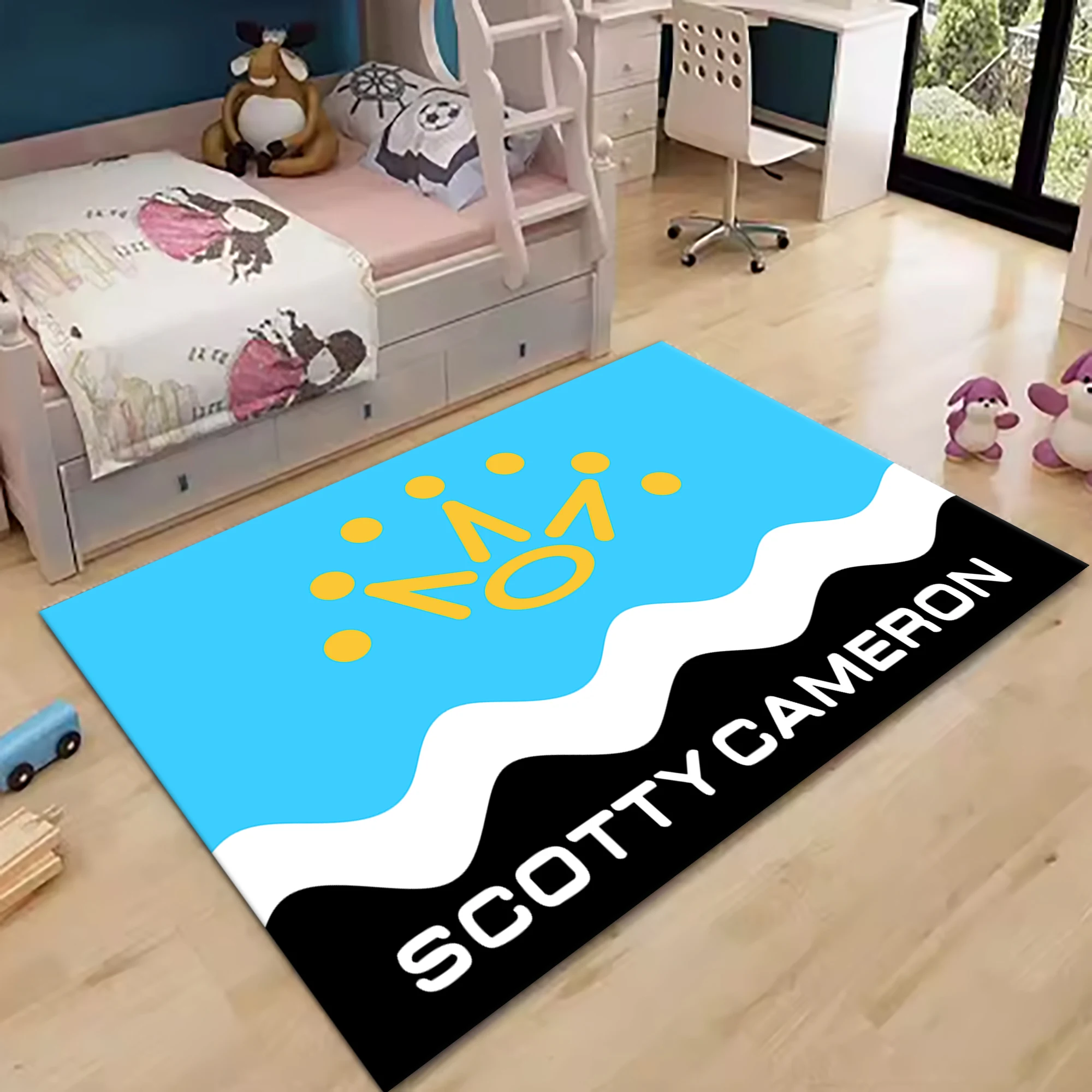 

S-Scotty C-Camerons Ковер с принтом Нескользящий многофункциональный ковер Коврики для гостиной Коврик для входа Домашняя кухня Декор для прихожей