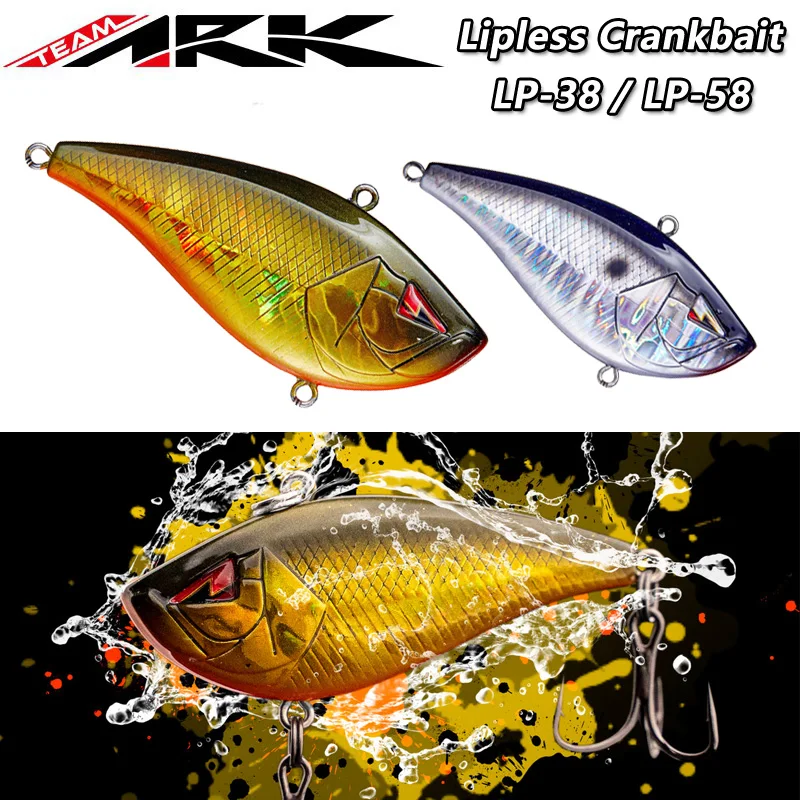 

ARK Hard Bait LP38/58 VIB Ultra Long Range High Frequency Vibration Noise Warp Mouth Sea Bass Road Sub Bait Tongue Free Fat Man