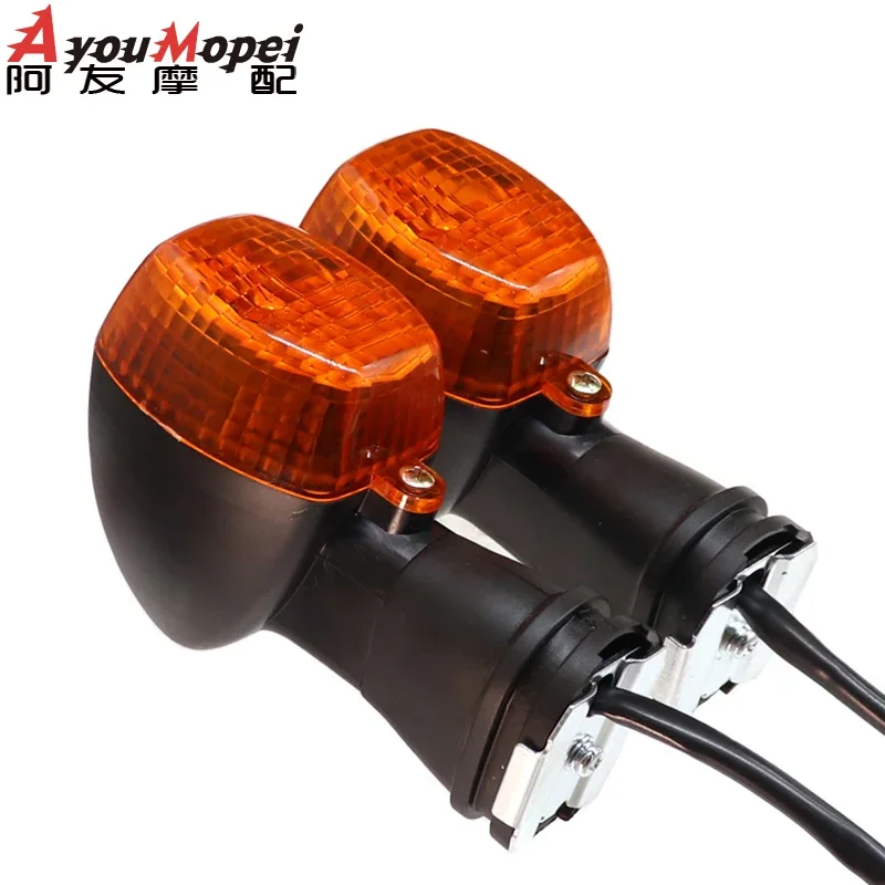 Luz intermitente ZXR250 ZXR400 para KAWASAKI ZZR600 ZXR 750/R KLE 250/400/500 ZRX1200S GPZ500 lámpara intermitente indicadora de motocicleta