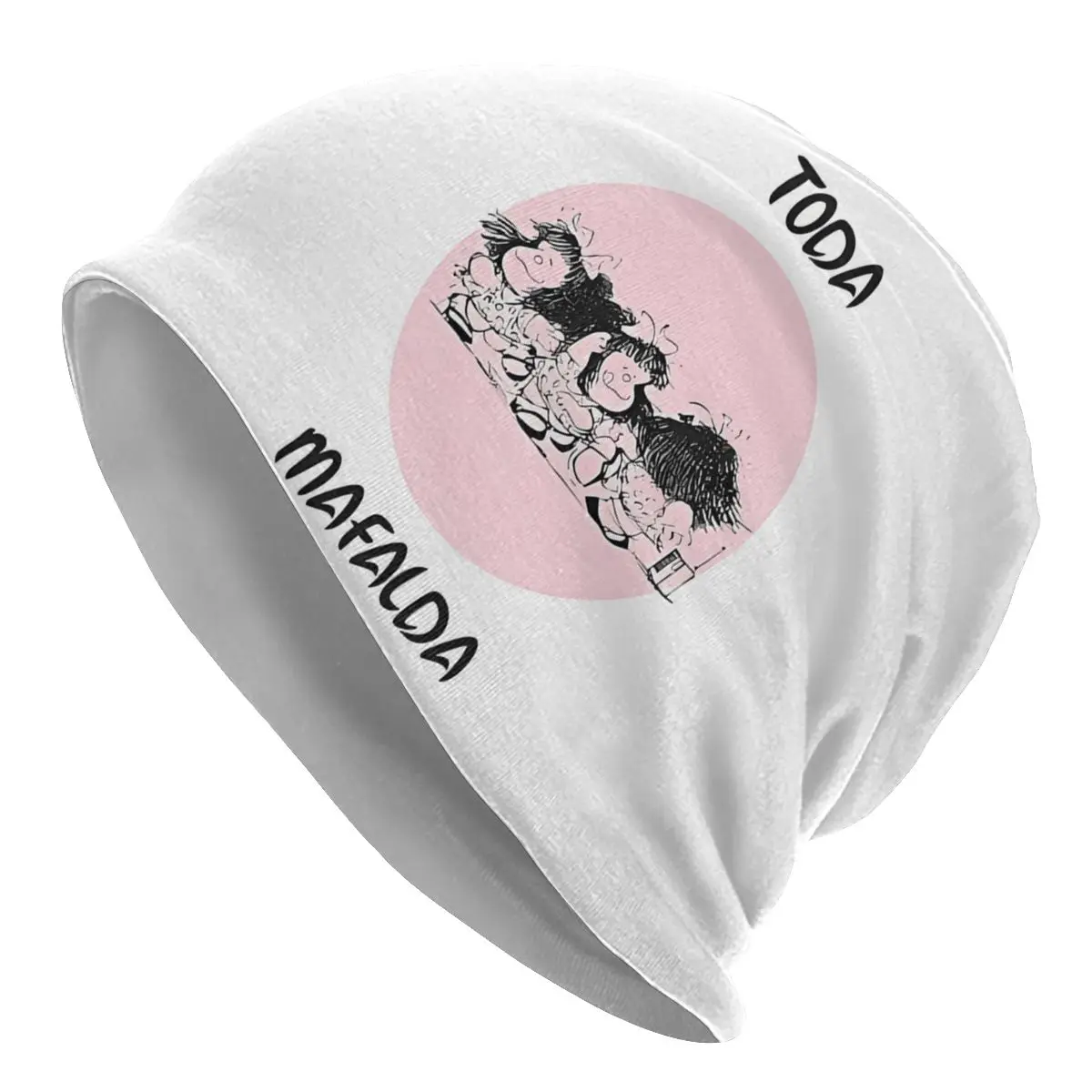 Mafalda Cartoon Fashion Thin Hats Toda Quino Comics Bonnet Special Skullies Beanies Caps