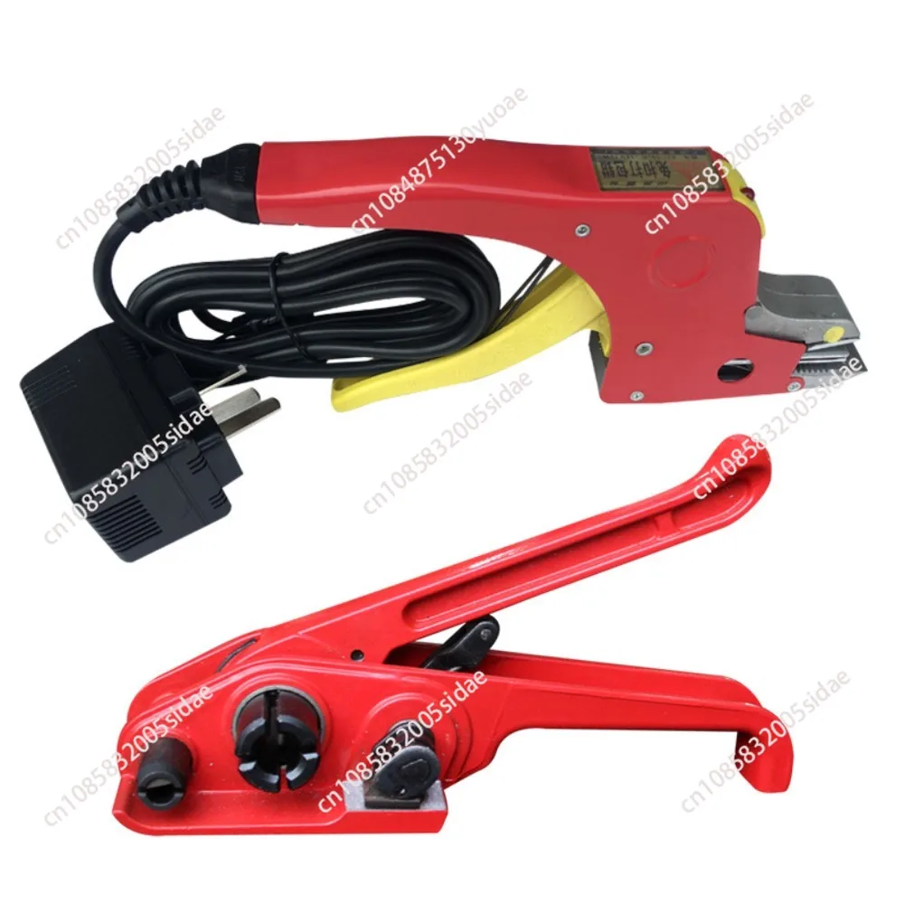 Electric Packing Pliers Strapping Manual Sealless Tool Equipment PP Straps Heating Welding Carton Packaging Sealing Packer