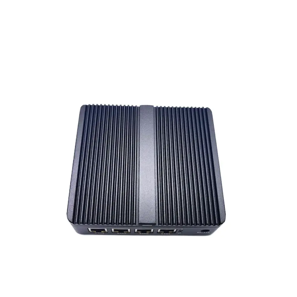 Fanless Pfsense Router Mini Pc Firewall Intel N5105 2.9Ghz Nvme Ssd 4*2500M Lan HD-MI Vga Quard core Uitgang Scherm Computer