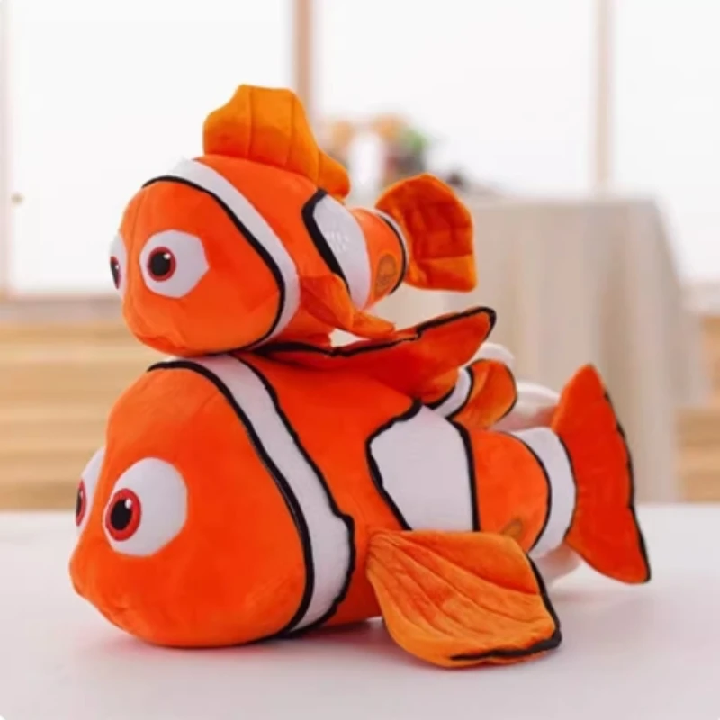 Disney Caroon Movie Finding Nemo Plush Toys Marlin Nemo Soft Stuffed doll Dory Fish Doll Pillow children's birthday Xmas Gifts