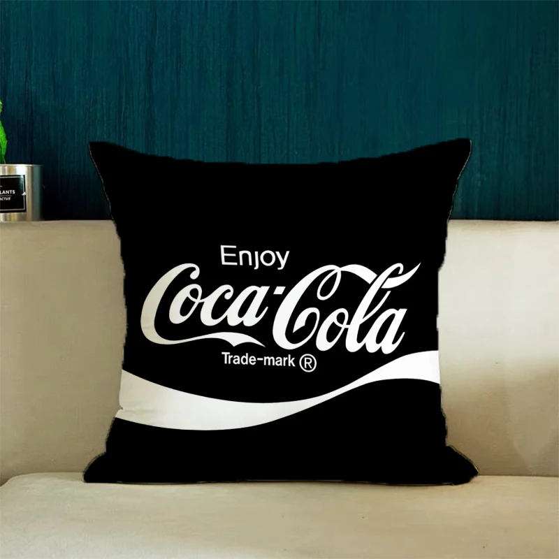 

Home Decoration C-Coca C-Cola Decorative Pillow Cover for Living Room Cushions Luxury Cushion Cover 45x45 Cushions Covers Cases