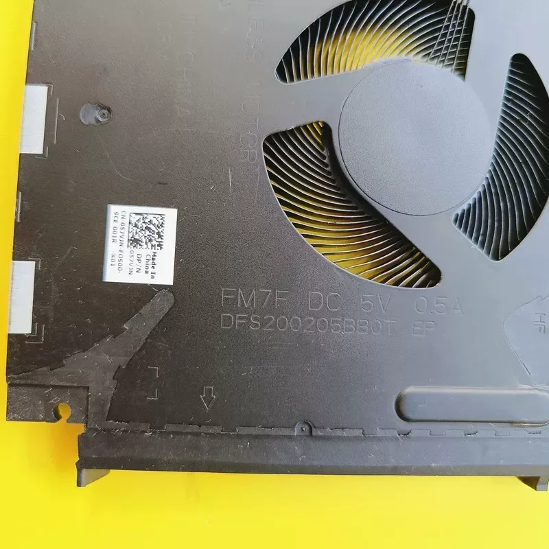 for Dell Alienware M17 R3 R4 P45E GTX1650 Cooling Fan 0XR3MT 057VJN Laptop CPU GPU Heatsink Cooler Replacement Part