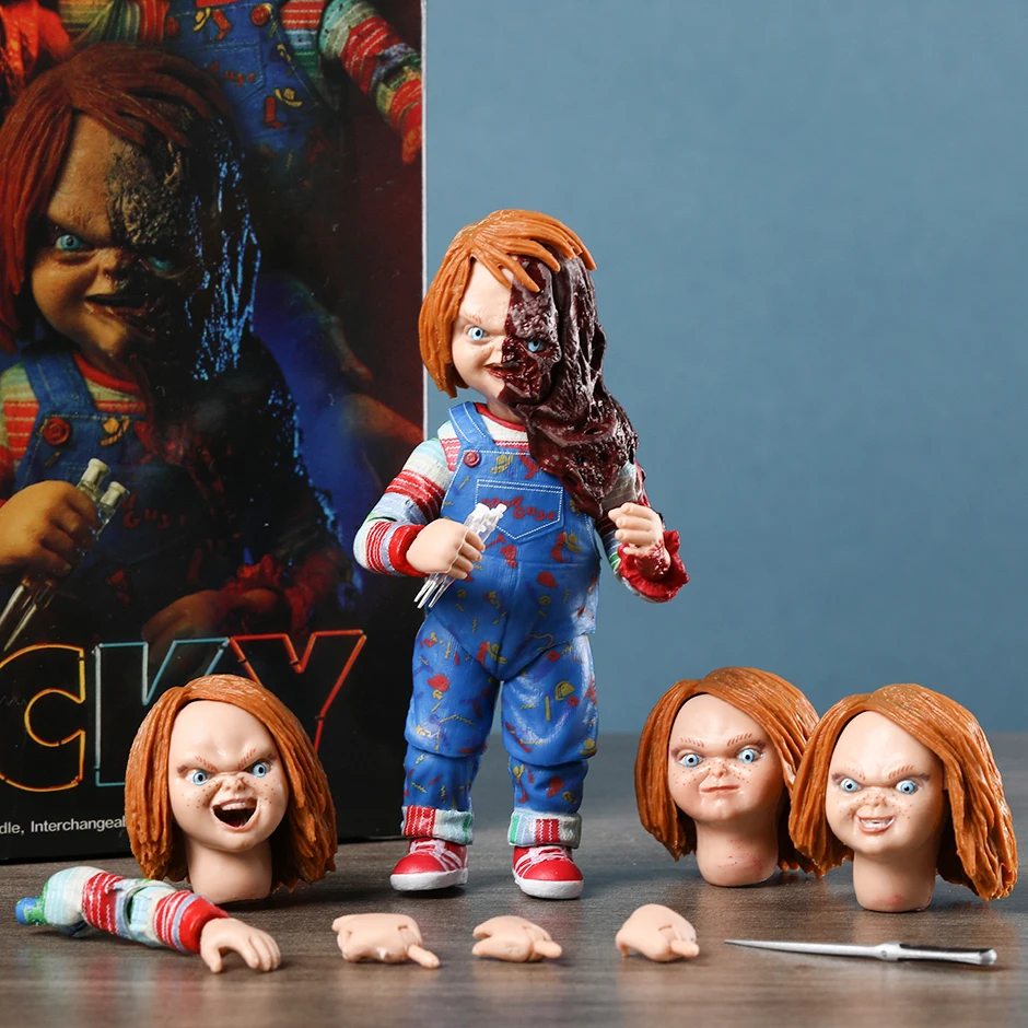 NECA Chucky serial telewizyjny Ultimate Chucky figurka doskonały model zabawki kolekcjonerskie