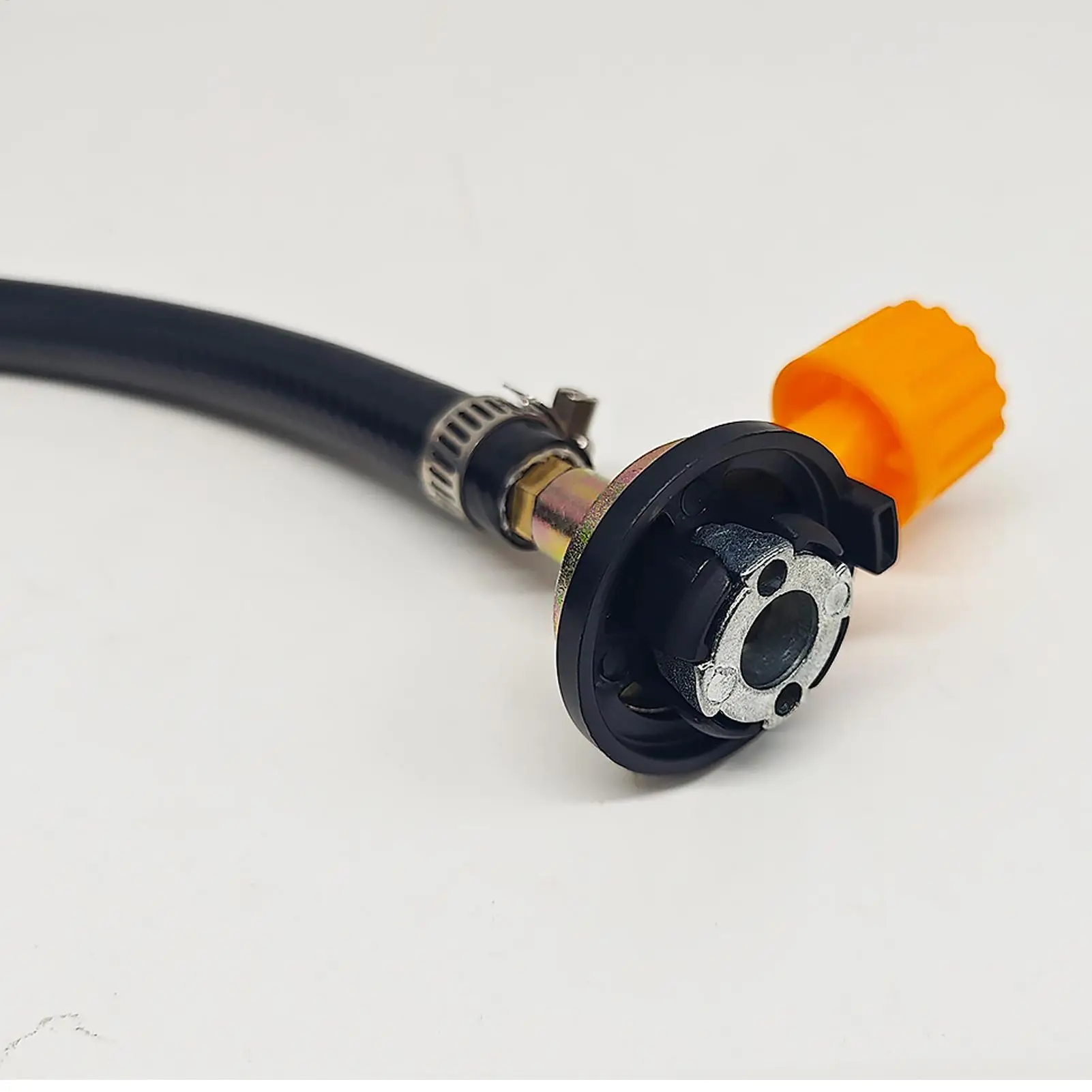 Universal Propane Adapter Hose Connect 1 Lb Small Appliances To Large Tanks Compatible With Portable Heaters view 3