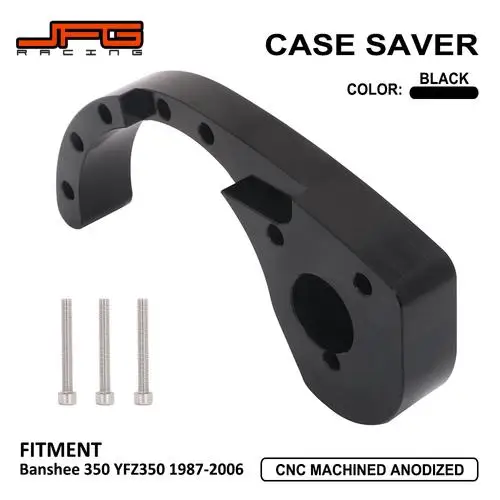 

Motorcycles Engine Protector Guard With Mounting Hardware ATV Parts For Yamaha Banshee 350 YFZ350 YFZ 1987 1988 1989-2006