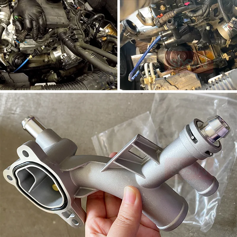 

OEM 25193922 Термостат для Chevrolet Encore 2013, корпус, алюминиевый водяной канал, розетка двигателя, аксессуары для системы охлаждения, 1 шт.