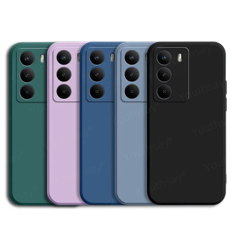 

For Realme C71 Case Cover Realme C71 Fundas Coque Original Liquid Silicone Soft TPU Phone Bumper For Realme C71
