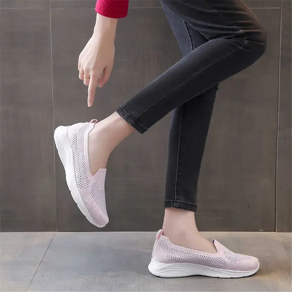 Number 39 Slip-on Sneakers 50 Flats Golf Woman Shoes Moccasin Women Luxury Sports Sapatenos Classic Flatas Holiday Promo