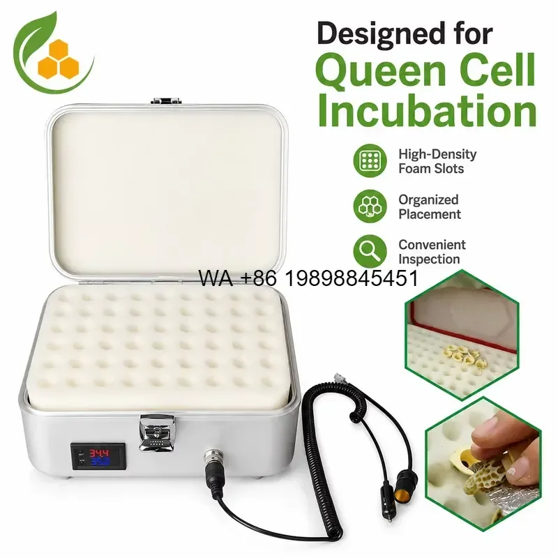 Wmwmnu for Automatic Constant Temperature Queen Bee Incubator Queen Cell Hatcher Beekeeping Queen Rearing Equipment