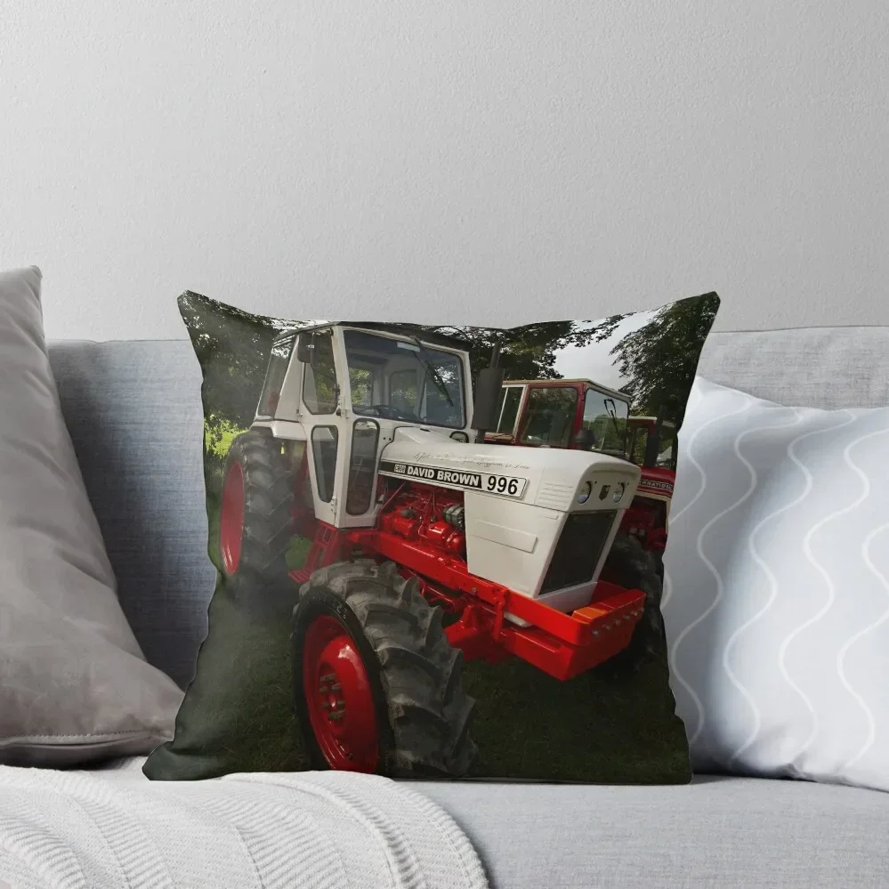 David Brown 996 Tractor Throw Pillow pillowcases for sofa cushions Christmas Pillow Pillow Case Christmas