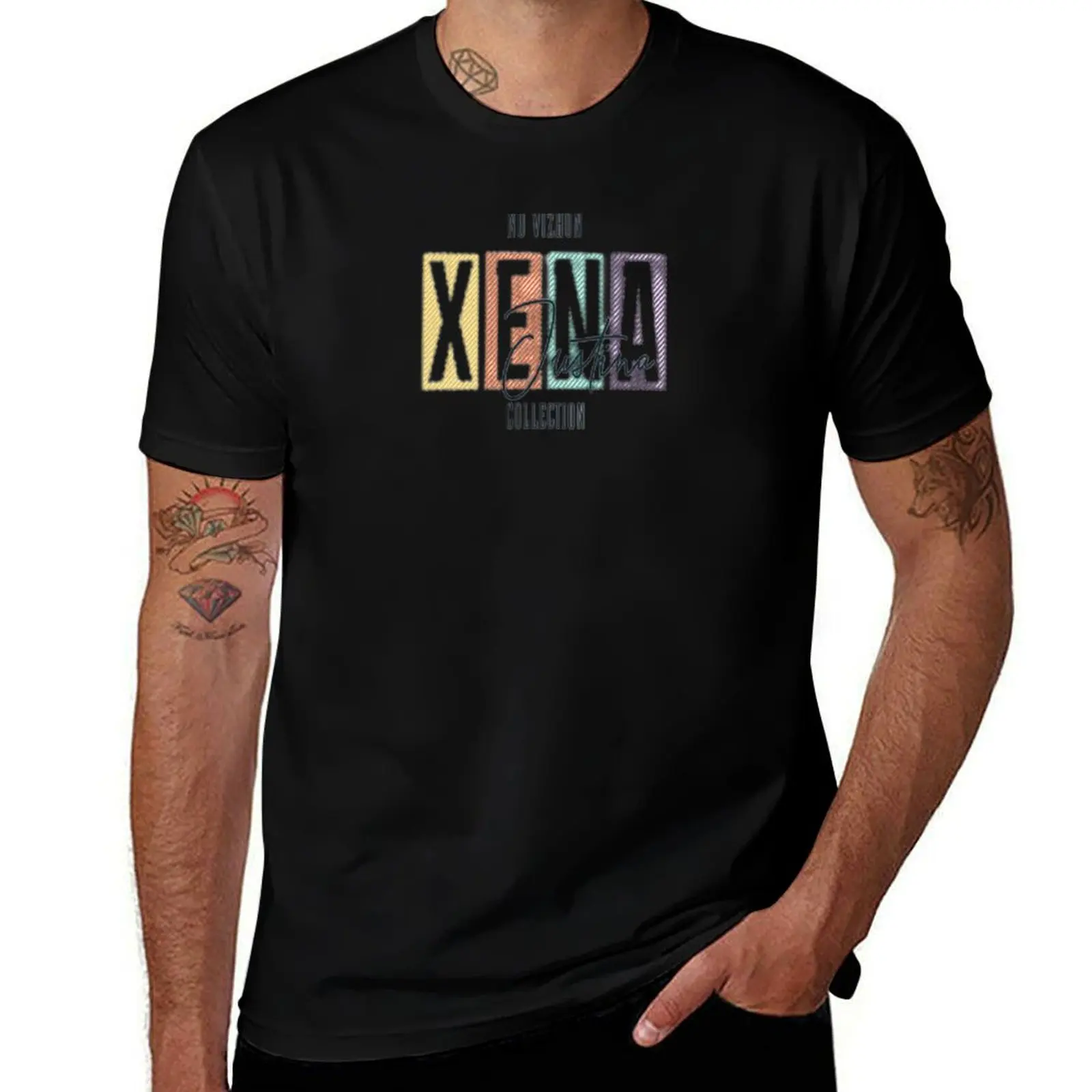

NU VIZHON XENA JUSTINA COLLETION AP1 T-Shirt t shirts designer t shirt for man essential t shirt T-Shirt