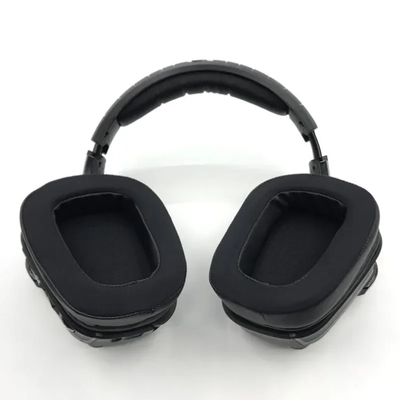 

Earmuff Earphone Sleeve replacement for Logitech G933, G633 Artemis Spectrum RGB 7.1 surround sound gaming headsets ，BAOMAND