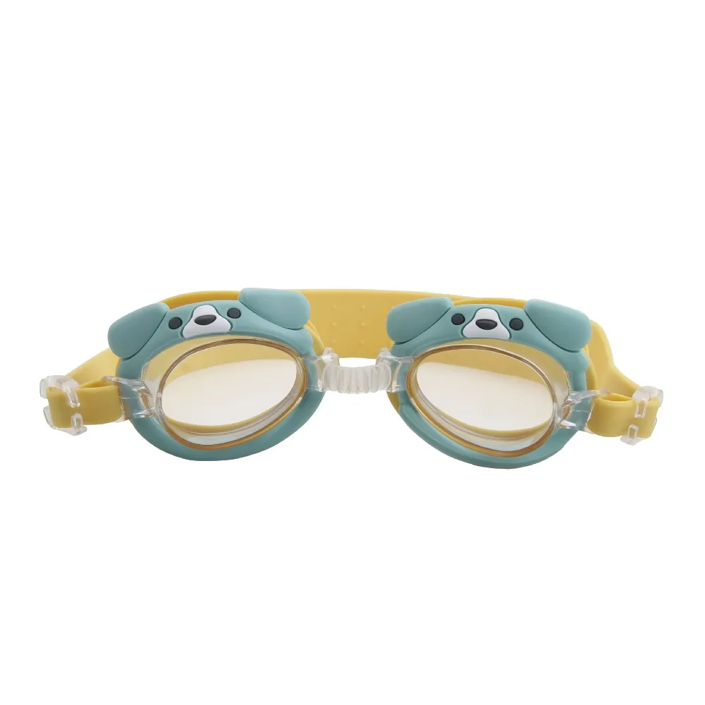 Cartoon Animal Children's Swimming Goggles HD Vision Waterproof Kid Swimming Goggles Cute Little Rabbit