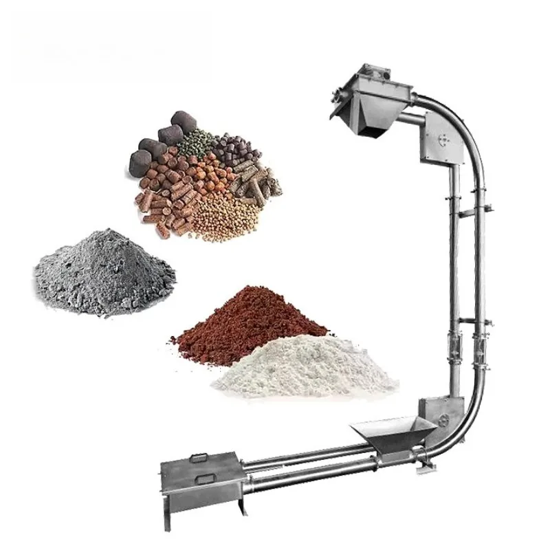 

Manufacturer stainless steel pipe chain conveyor vertical horizontal combination pipe chain feed sealing processing