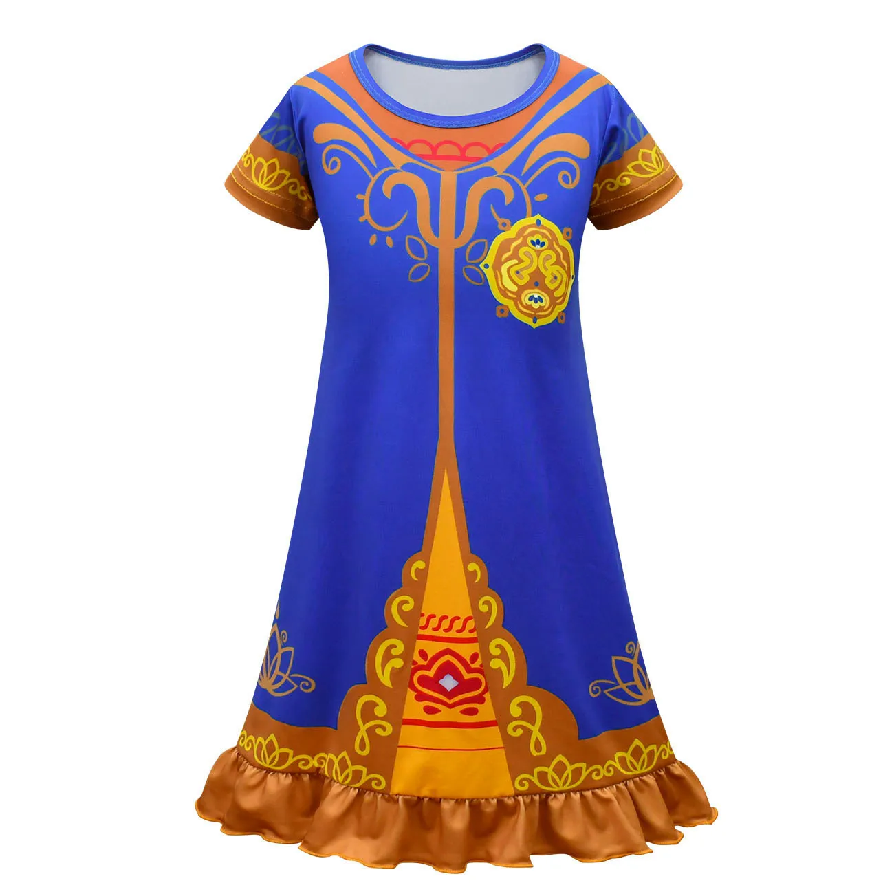 Robe de Princesse Mira Royal avec Poignée et Sac pour Fille, Costume de Cosplay, Vêtements de ixd'Anniversaire pour Enfant