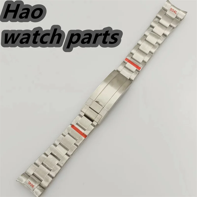 سوار ساعة بسوار من الفولاذ المقاوم للصدأ ، إبزيم قابل للطي ، حزام حافظة ميوكسي ، 20 من من من من الفولاذ المقاوم للصدأ ، 904L ، 36 من ، 39 من ، 40 من ،