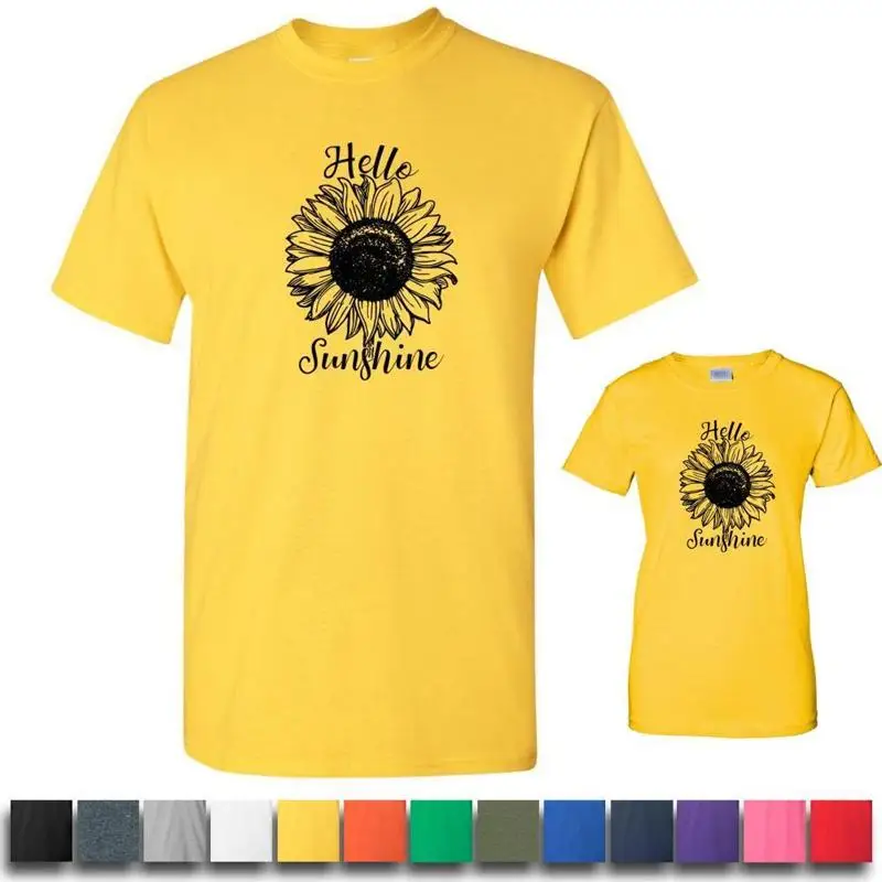 

Футболка Hello Sunshine Sunflower