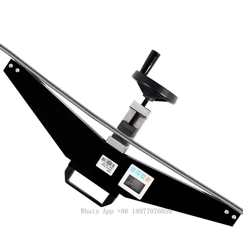 

High Accuracy Wire Rope Tension Meter Tester For Guyed Mast Tower