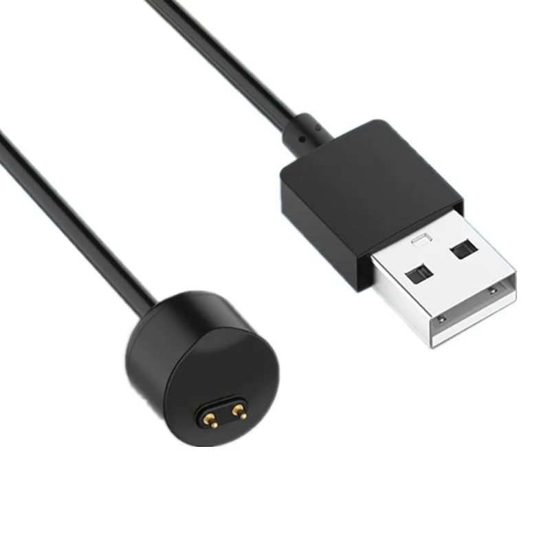 Cable cargador USB de 45cm Xiaomi Mi Band 5 6 7 adaptador de carga magnética Cable NFC pulsera de reloj inteligente para Miband 6