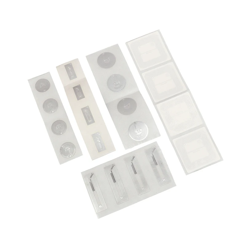 10Pcs 13.56mhz UID Changeable NFC Sticker Rewritable Blank Card Copy Clone For NFC Enabled Devices