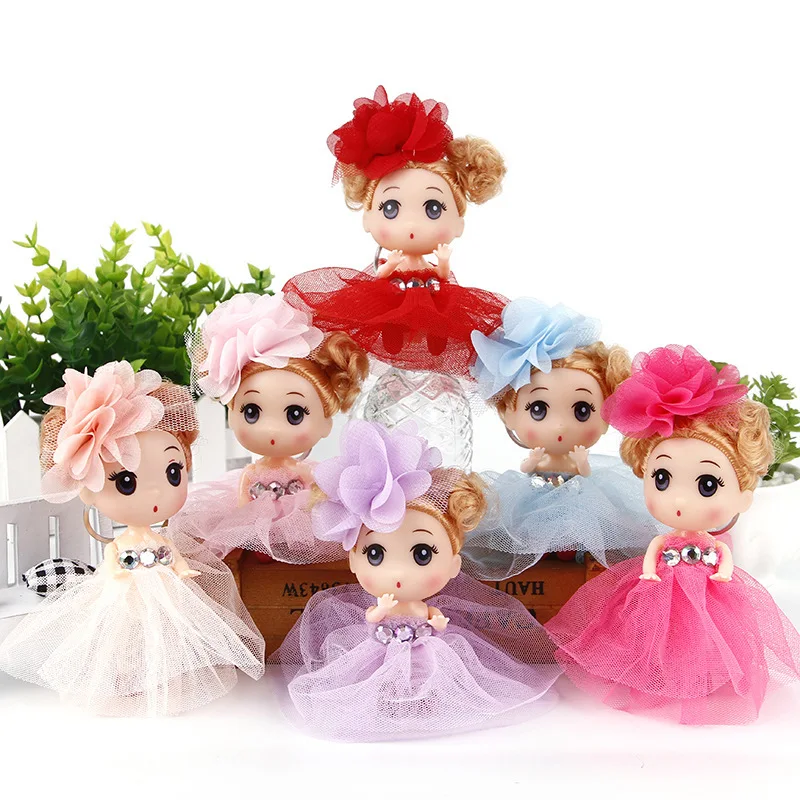 

12-inch cute doll figurines, doll girl small gift ornaments, children's birthday presents