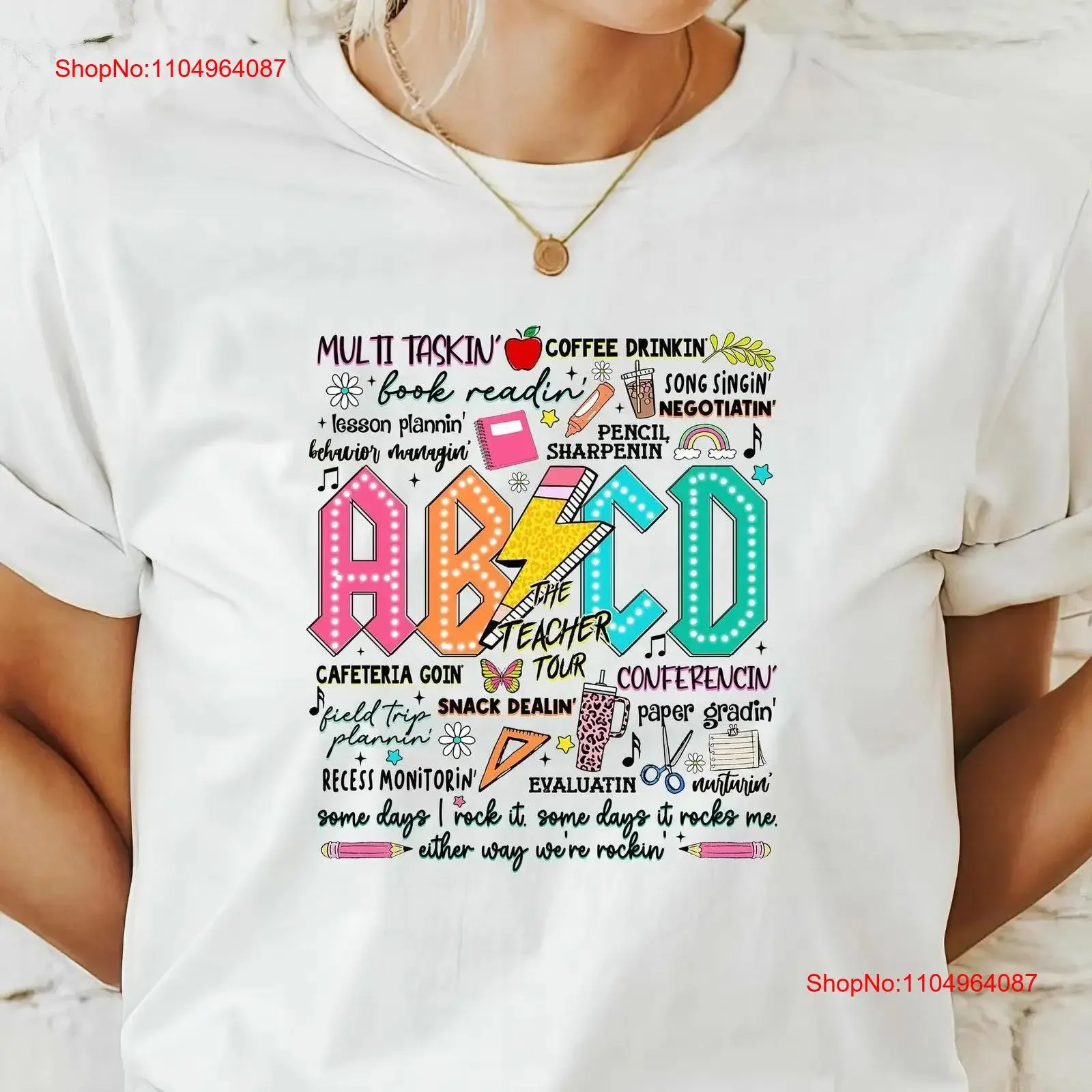 

Футболка ABCD Teacher Tour Back To School в стиле ретро, первый день детского сада для винтажного стираного графического мужского пола, мягкая повседневная растягивающаяся футболка