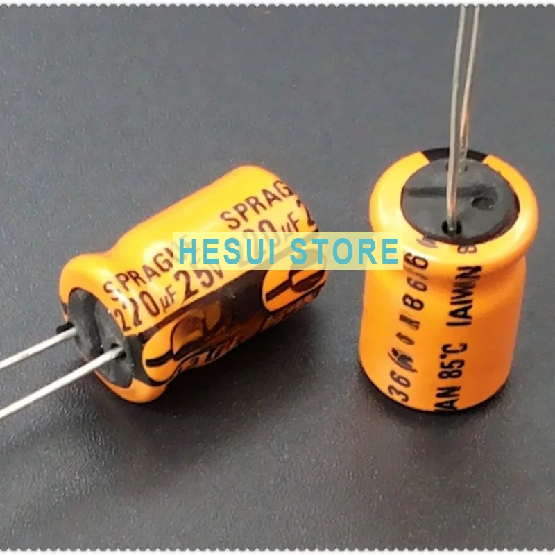 513D 220uF 25V imported fever, electrolytic capacitor 10x16