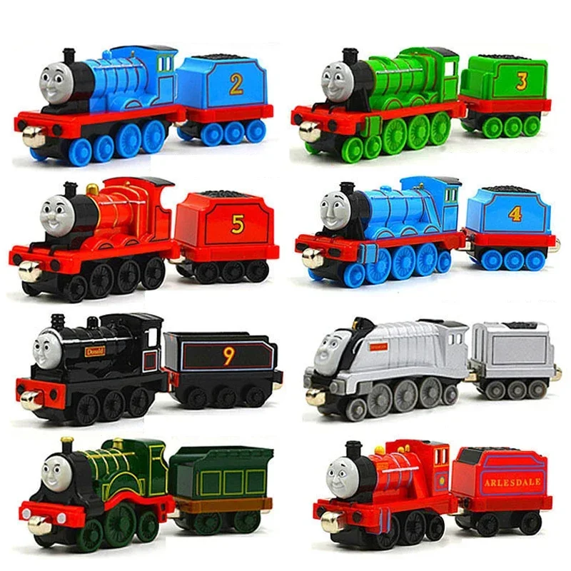 Alloy Thomas and Friends Train Track Set James Duke Petcy Henry Trains Carriage1:43 Magnetic Educational Kid BoyToy for Children