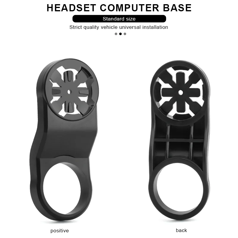 자전거 폰 홀더 자전거 핸들바 뒤쪽 버클 홀더 3M 어댑터 강력 접착 지지대 사이클링 가민 컴퓨터 마운트